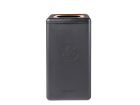 VB192458 Circulaire afvalbak Brickbin waste 65L zwart/oranje