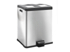 VB 923860 Rejoice recycling pedaalemmer 30+30 L EKO mat RVS