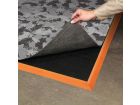 Rubber matbak 150x81cm MATE916 incl. 10 matten