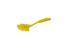 Hillbrush afwasborstel medium 27 cm geel
