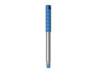 Hillbrush steel alu gekleurde grip 34 cm blauw