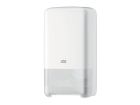Tork Twin Mid-size Toiletpapier Dispenser wit kunststof T6