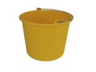 Bouwemmer geel 12L