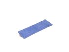 Microvezel vlakmop blauw 46x16 cm pocket en flap 2 ringen