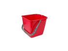 Emmer tbv mopwagen rood  25 L