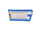 PURE microvezel vlakmop blauw velcro 28 cm