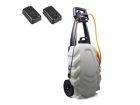 SAMOURAI Elektrische sprayer 30L op wielen incl. 2 batterij