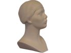 PURE Baret / haarnet model wokkel 53cm wit,  1000st.