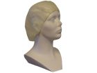 PURE Baret / haarnet model bouffant 53cm geel, 1000st.
