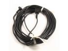 Nucable zwart 15 m 2-aderig 1.0 mm
