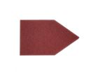 Diamant pad rood Excentr 30x50 cm pointer