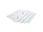 Vileda MicroOne disposable doek wit-blauw 34x27cm (10x50st)