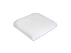 Stofwisdoek 60x25 cm wit polyprop. 12% impregn. (10x100 st.)