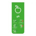 BinBin Front signing magnetisch gft Groen