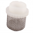 Filter RVS, zuigmotor tbv Willmop H 57 mm