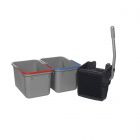 Numatic mopkit SRK16, 2x17 L emmer + pers universeel