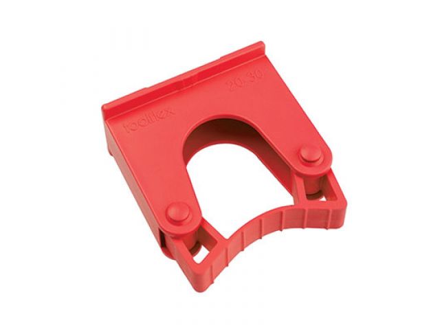 Hillbrush steelklem 20-30 mm rood