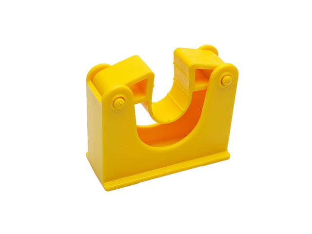 Hillbrush steelklem 30-40 mm geel