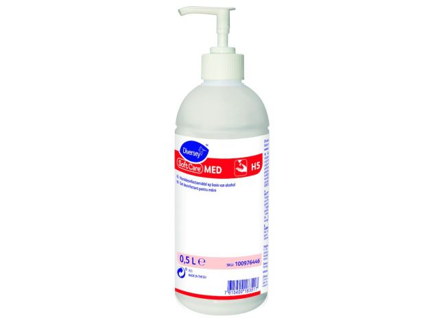 Soft Care MED H5 Handdesinfectiemiddel (6 x 500 ml)