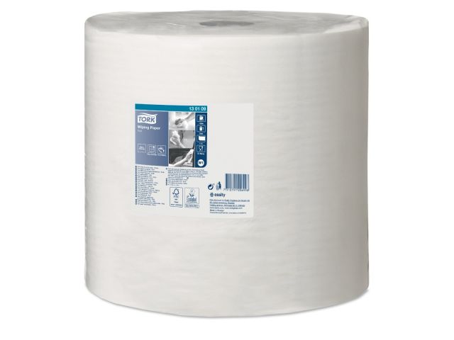 Tork Wiping industrierol, 1lg, wit 1 rol