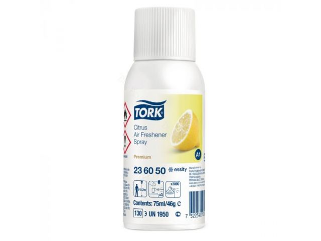 Tork Luchtverfrisser Spray met Citrusgeur A1 (12x75 ml)
