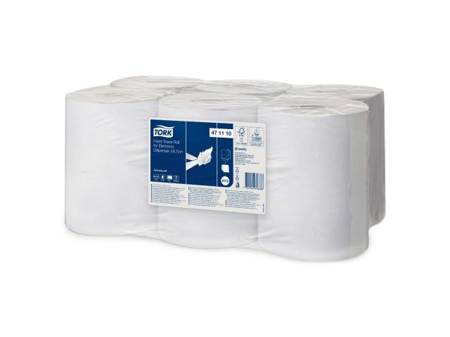 Tork H13 Handdoekrol voor elektronische dispenser Wit 6 rol