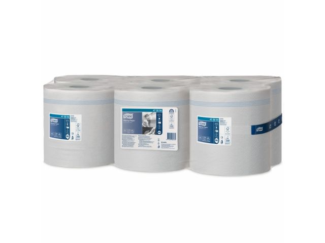 Tork Wiping Poetspapier M2, 1lg, 6 rollen
