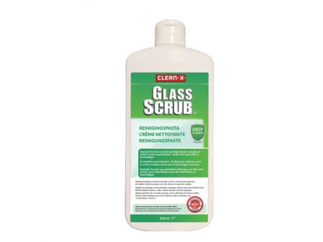 Clean-X Glass Scrub reinigingspasta 300 ml