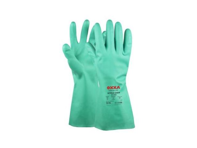 Handschoen Nitril zuurbestendig XL