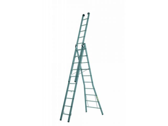 Dirks gecoate aluminium reformladder 3x10