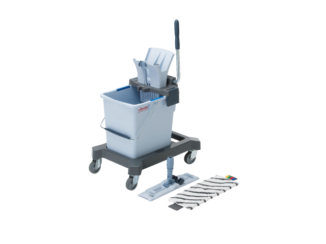 Vileda US Pro Single Bucket starterkit 25 L