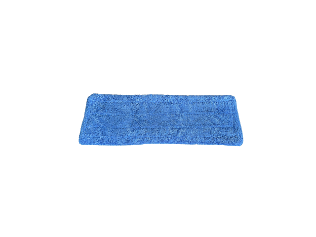 PURE microvezel vlakmop blauw velcro 45 cm