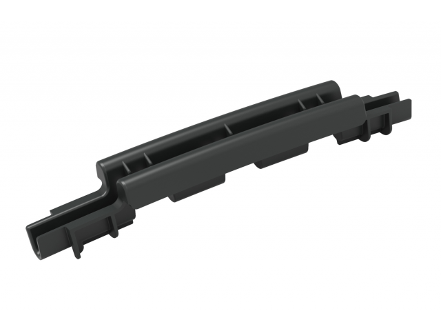 Verdeelstuk vuilunit (zwart) t.b.v. EM werkwagens