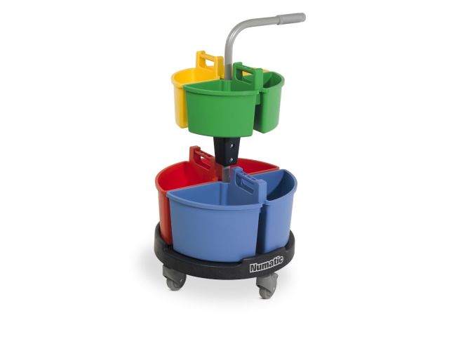 Numatic Werkwagen NCR4 Carrousel ReFlo