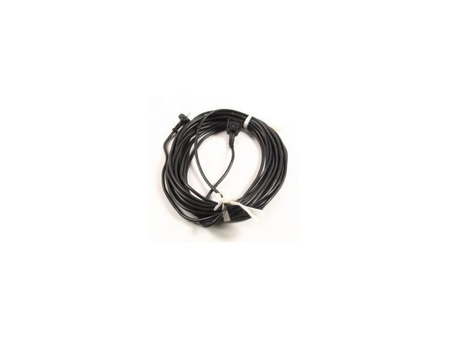 Nucable zwart 15 m 2-aderig 1.0 mm