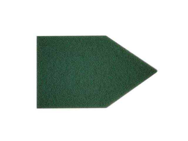 Diamant pad groen Excentr 30x50 cm pointer