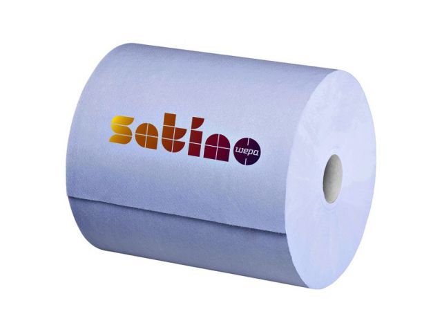 305270 Satino Comfort poetsrol, blauw, 3lg (2 rol)