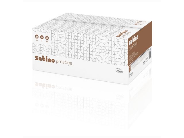 Satino Prestige Cube box facial tissue, cellulose