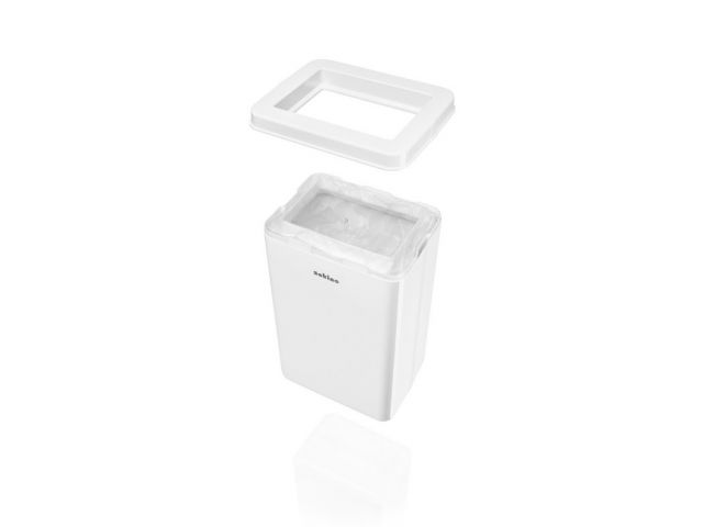 331450 Satino by Wepa afvalbak 50 L wit