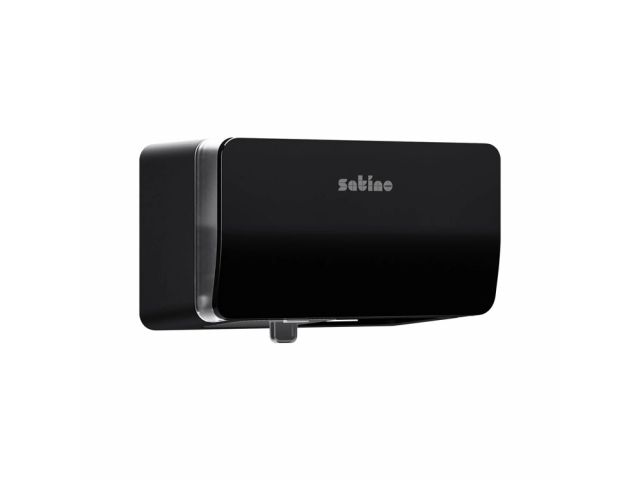 333427 Satino Hyginity Dispenser dubbele rol toiletp. zwart