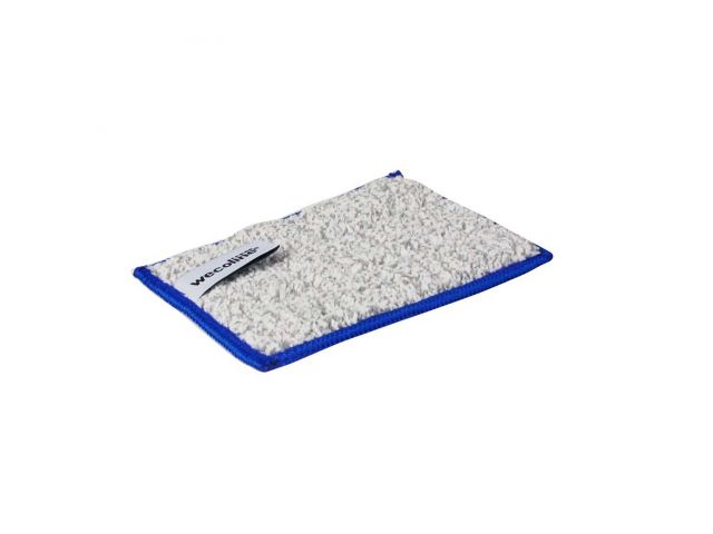 Wecoline Allure microvezel schuurpad blauw (15x11 cm)