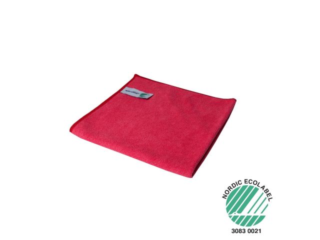 Wecoline microvezeldoek 40x40 cm rood