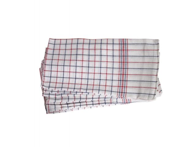 Theedoek nationale ruit 70x70 cm (6 st.)