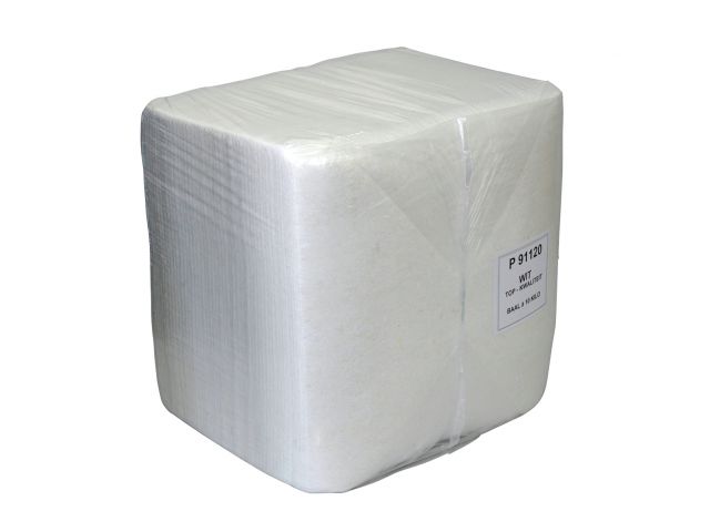 P91120 Wegwerp Poetsdoeken wit A-kwaliteit, baal 10 kg