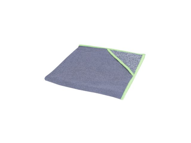Wecoline Allure Microvezeldoek + scrubhoek grijs/groen