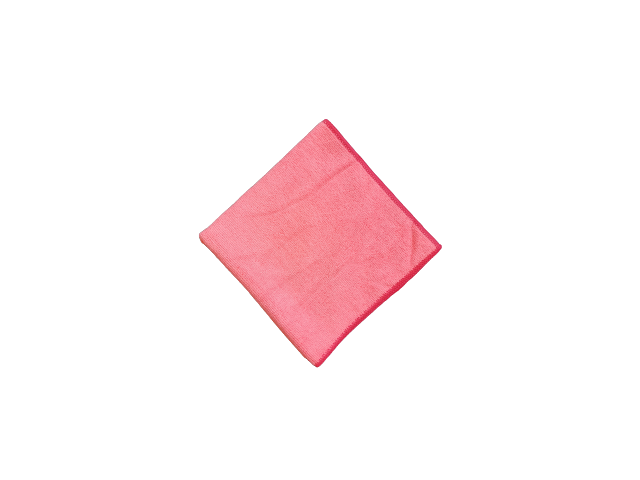 PURE Microvezeldoek 40x40 cm rood (300 GSM)