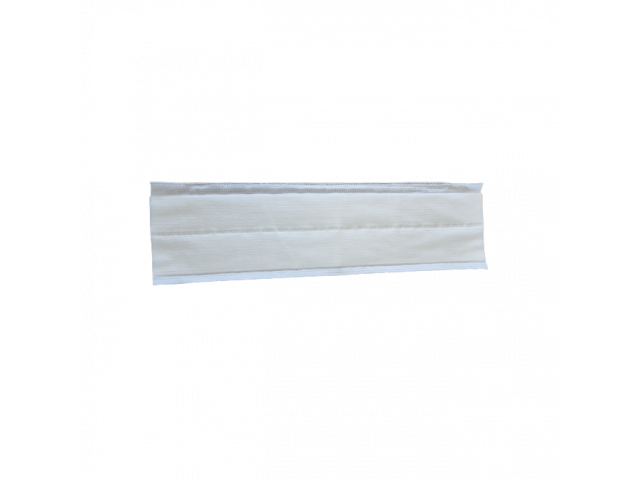 Single-use microvezel mop hospital 42x13cm velcro (10x25st.)