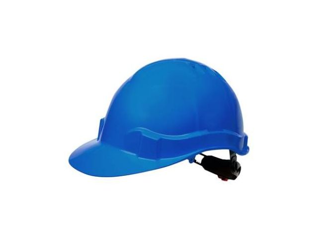 M-safe PE helm MH6010 draaiknop blauw