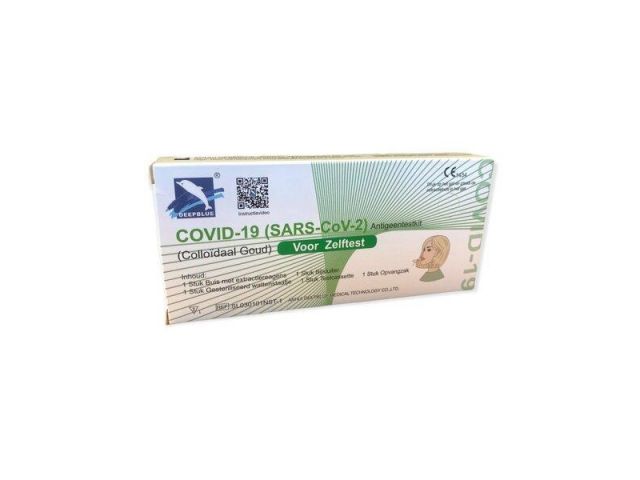 Zelftest COVID-19 (SARS-CoV-2) (Antigeentestkit)