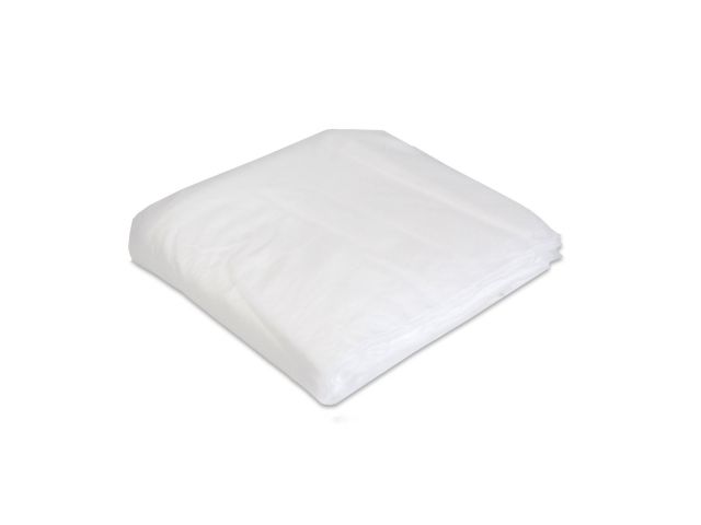 Stofwisdoek 60x25 cm wit polyprop. 12% impregn. (10x100 st.)